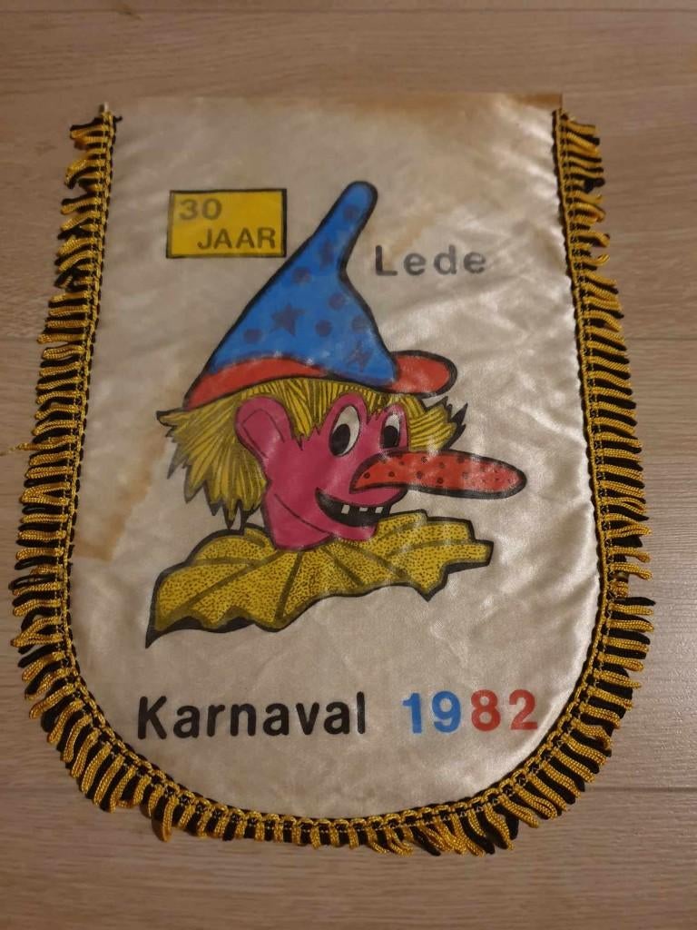 Wimpel karnaval Lede 1982, Ophalen of Verzenden