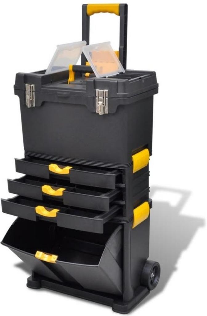 Chariot à outils vide 3 pcs. - Nouveau, Bricolage & Construction, Boîtes à outils, Enlèvement ou Envoi, Neuf