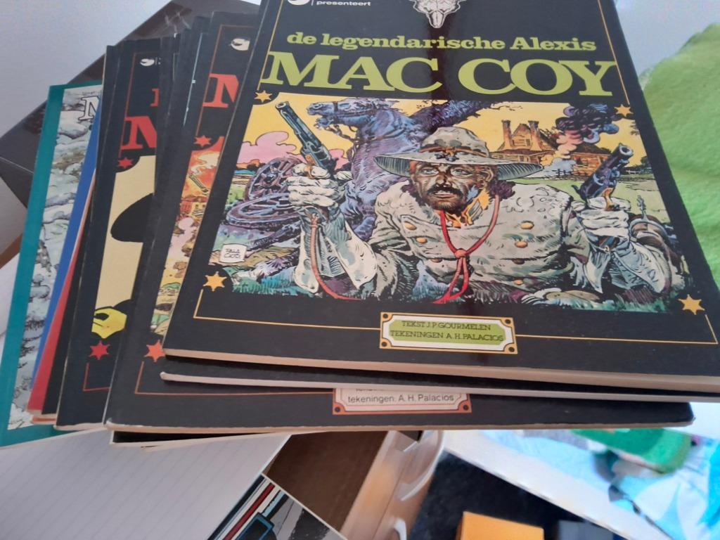 Mac Coy strip, Boeken, Stripverhalen, Zo goed als nieuw, Meerdere stripboeken, Ophalen of Verzenden