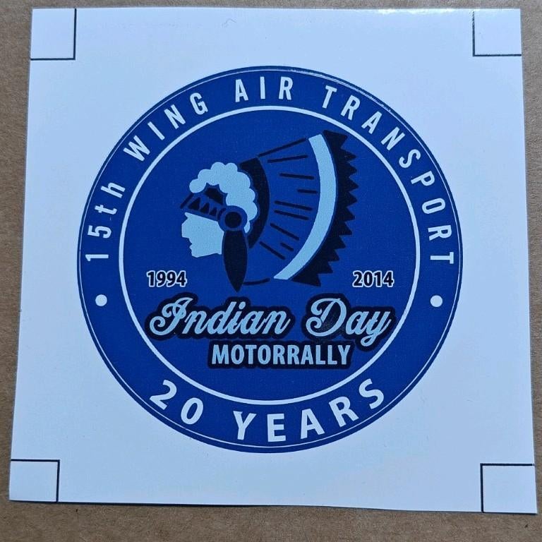 15th Wing Melsbroek sticker, Collections, Objets militaires | Général, Enlèvement ou Envoi, Armée de l'air, Emblème ou Badge