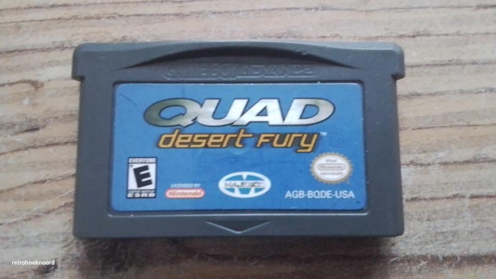 Quad Desert Fury - Nintendo Gameboy Advance, Verzenden, Zo goed als nieuw