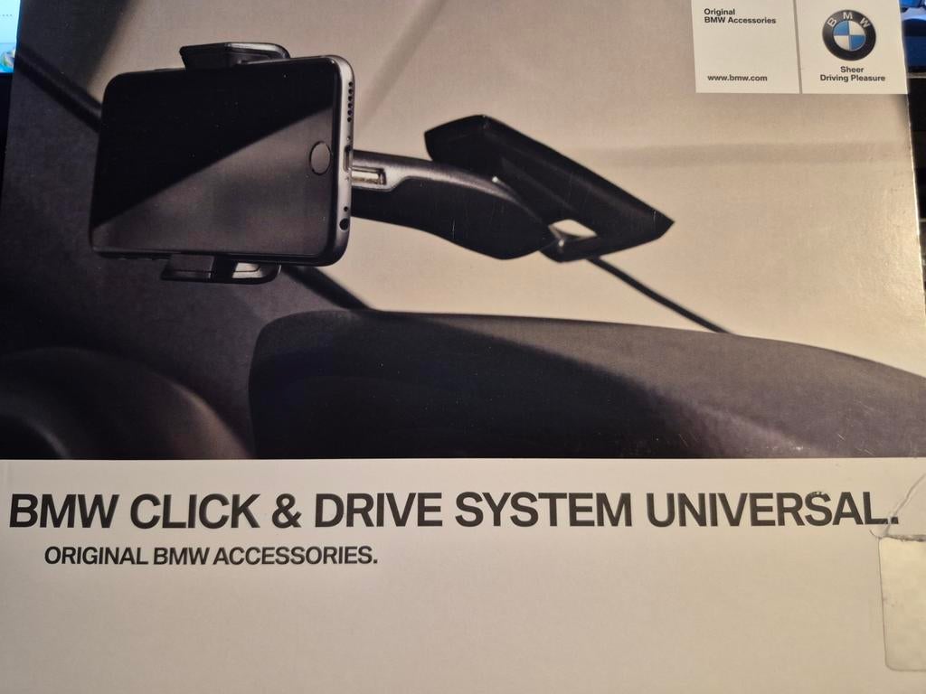 BMW click & drive system universal en luchtverfrisser, Ophalen, Gebruikt