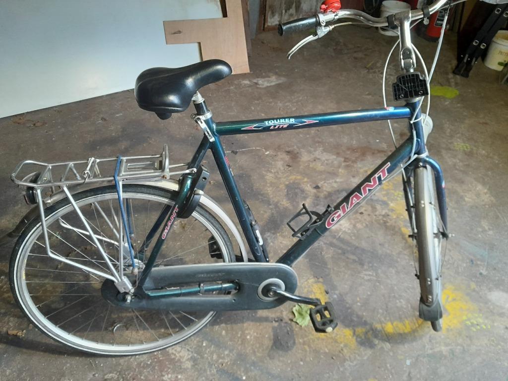 Giant fiets met elektrische versnelling, Vélos & Vélomoteurs, 65 cm ou plus, Enlèvement, Utilisé, Giant