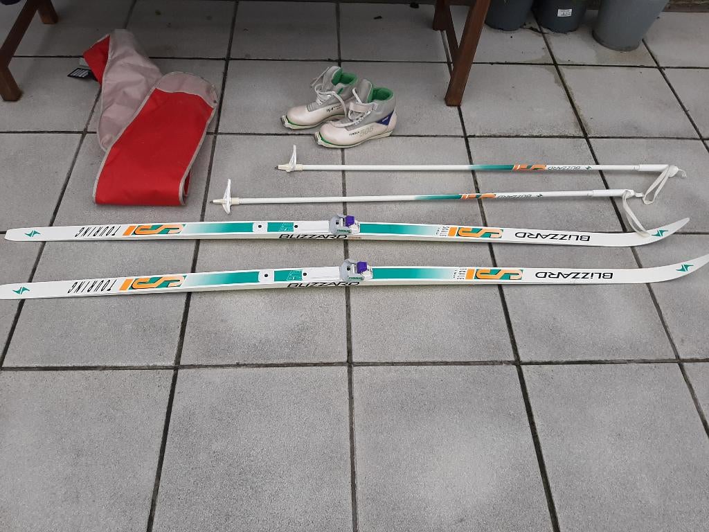 2 paar langlaufski's Blizzard., Sport en Fitness, Ophalen, Zo goed als nieuw, Ski, Ski's