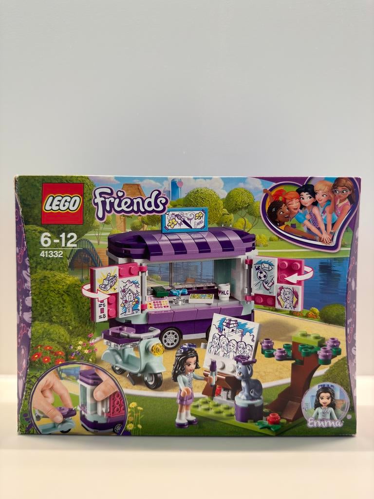 LEGO Friends Emma’s Kunstkraam, Kinderen en Baby's, Ophalen of Verzenden, Zo goed als nieuw, Lego