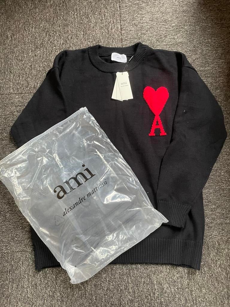 Pull Ami, Enlèvement, Neuf, Taille 48/50 (M), Noir