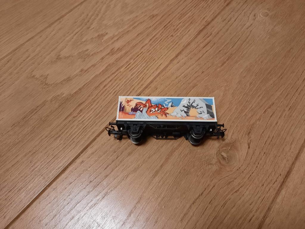 Märklin 48705 - wagon porte conteneur Warner Bros, Enlèvement ou Envoi, Comme neuf, Wagon, Märklin
