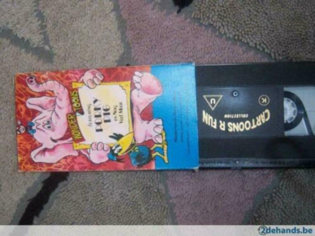 Video Wonder toons porky pig nederlands, Cd's en Dvd's, Ophalen of Verzenden, Film