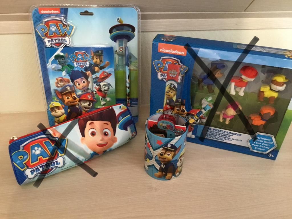 Paw Patrol set . Nieuw!, Neuf