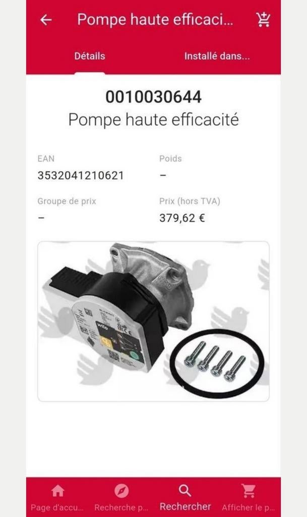 Pomp Hoogefficiente Bulex IsoFast 35/BulexThermomax nieuw, Ophalen of Verzenden, Nieuw