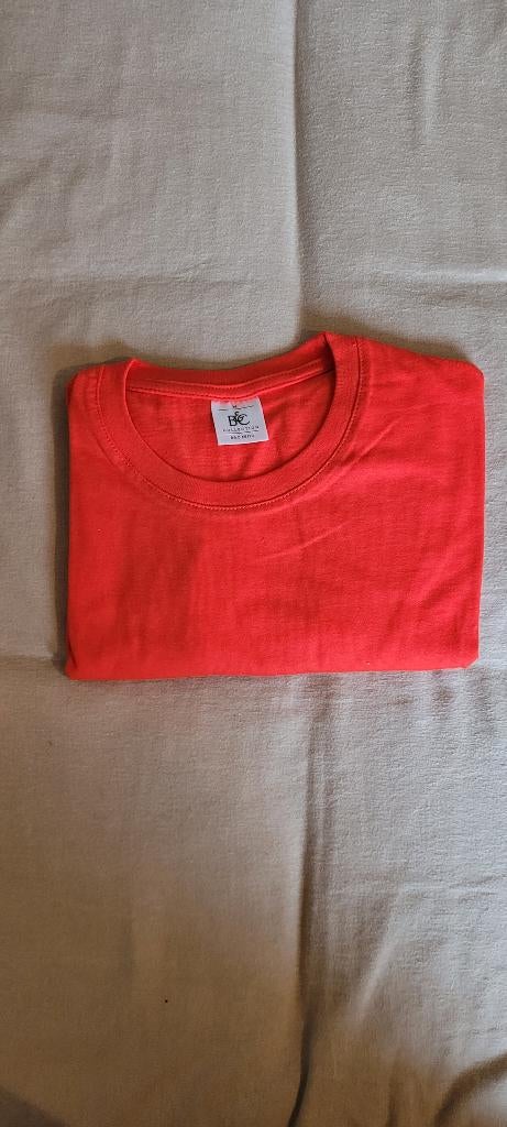 basic T-shirt vuurrood, Kleding | Dames, Maat 38/40 (M), Nieuw, Fruit of the loom, Ophalen of Verzenden