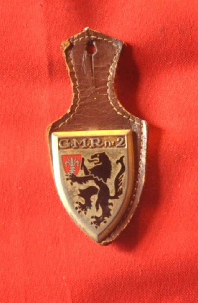 pucelle armée française GMR n2, Enlèvement ou Envoi, Armée de terre, Emblème ou Badge
