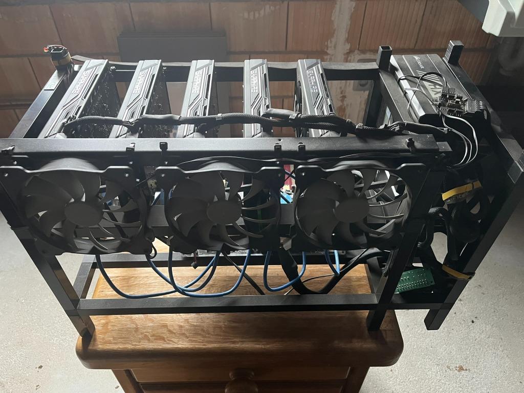 mining rig, Informatique & Logiciels, AMD, PCI-Express 4, Enlèvement, Utilisé