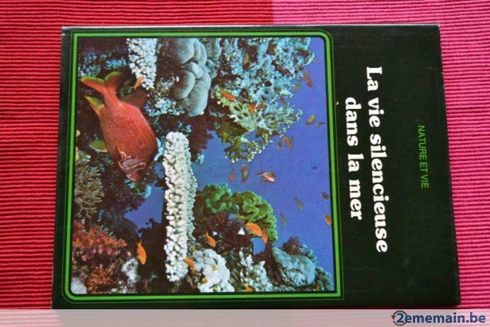livre "La vie silencieuse dans la mer", Utilisé