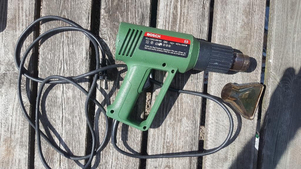 Bosch hete lucht blazer, Ophalen, Gebruikt