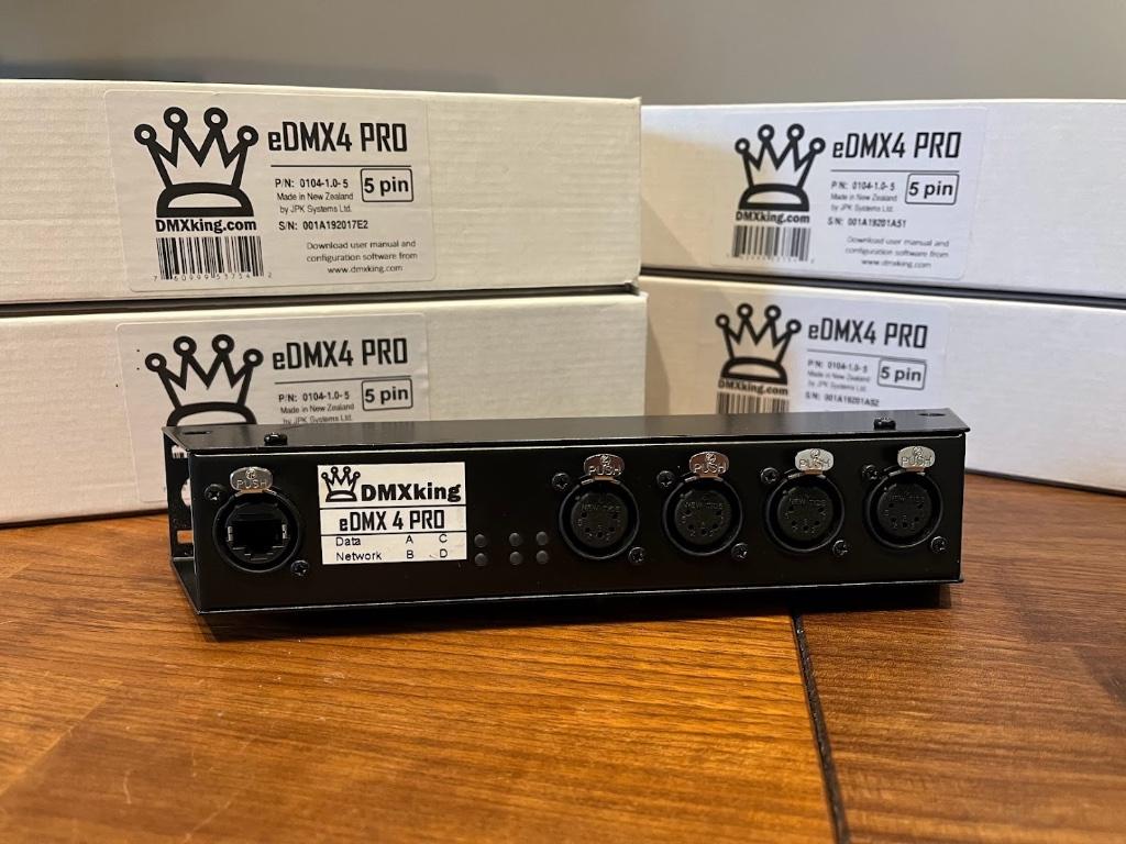 DMXKING eDMX4 PRO, Enlèvement ou Envoi, Comme neuf, Autres types