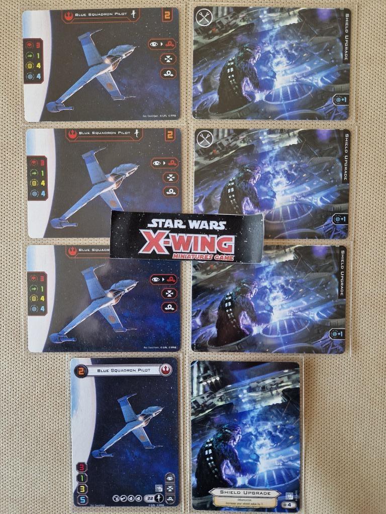 Star Wars X-Wing Miniatures V1 V2 8 cartes promo tournois Q3, Hobby & Loisirs créatifs, Jeux de société | Jeux de plateau, Neuf