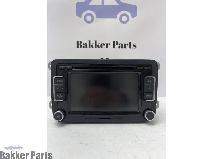 Radio CD Speler van een Volkswagen Golf, Auto-onderdelen, Gebruikt, -, Volkswagen, -