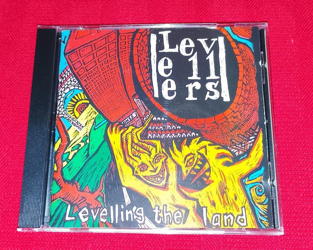 Levellers  "Levelling The Land"  CD + concertticket., Ophalen of Verzenden, Zo goed als nieuw