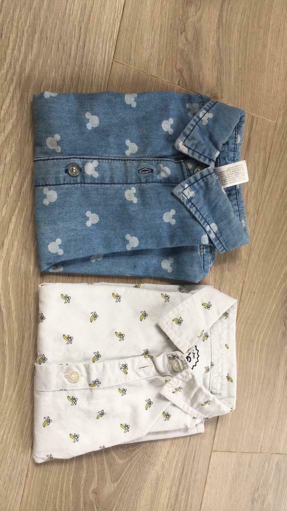 Hemdjes maat 86 (H&M - C&A - JBC - Disney), Kinderen en Baby's, Babykleding | Maat 86, H&M, Ophalen of Verzenden, Zo goed als nieuw