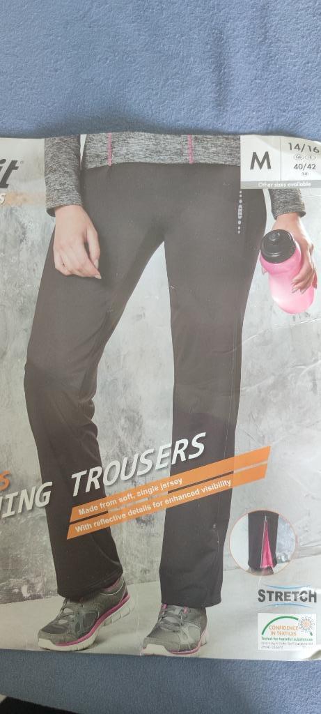 Pantalon de sport femme taille 40/42 NEUF, Ophalen, Nieuw, Zwart