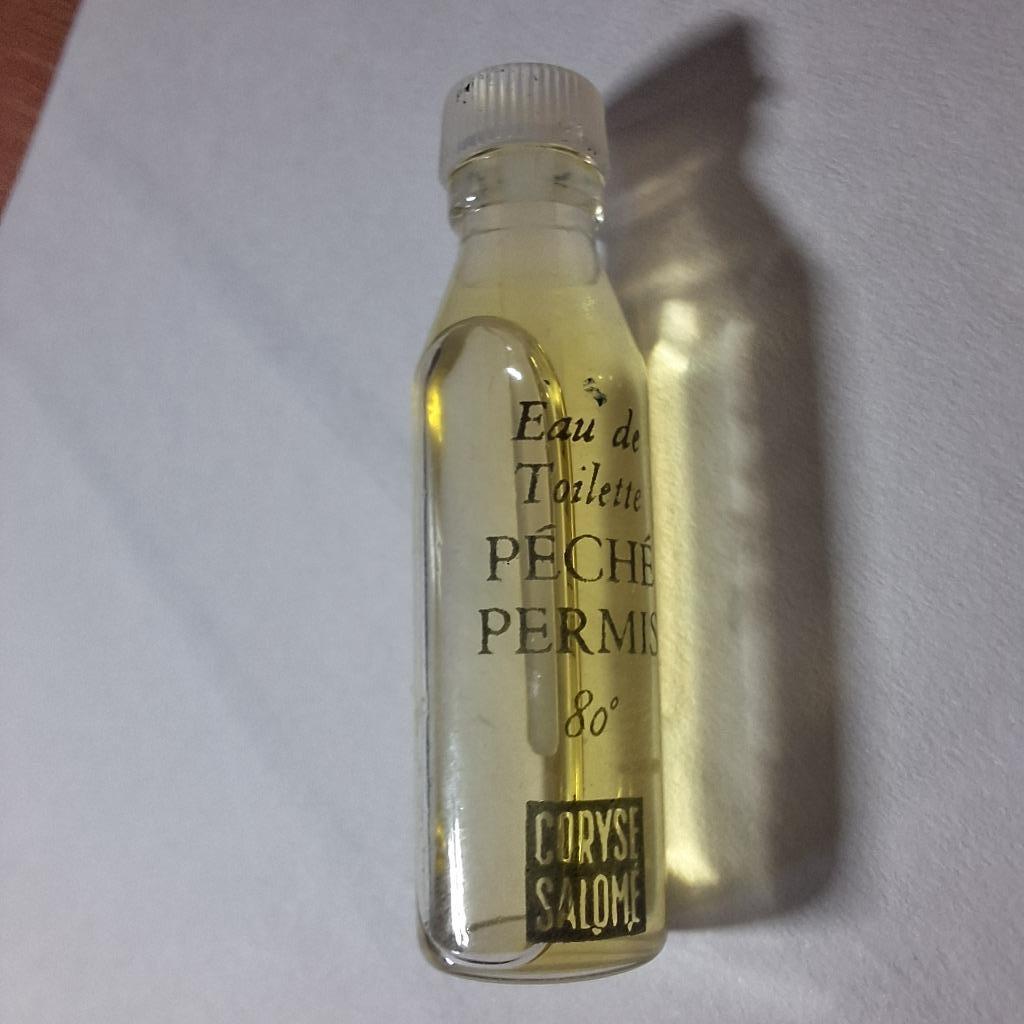 Echantillon parfum Péché Permis de Coryse Salomé, Envoi, Utilisé