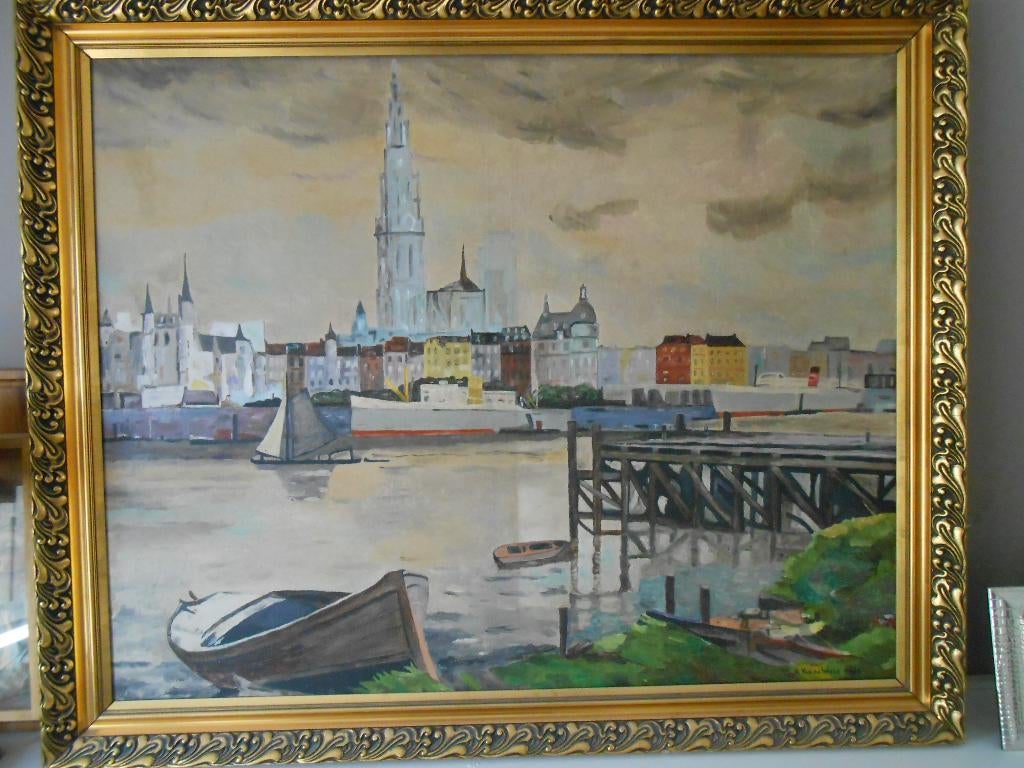 tableau « La raison d'Anvers », Antiquités & Art, Art | Peinture | Classique, Enlèvement