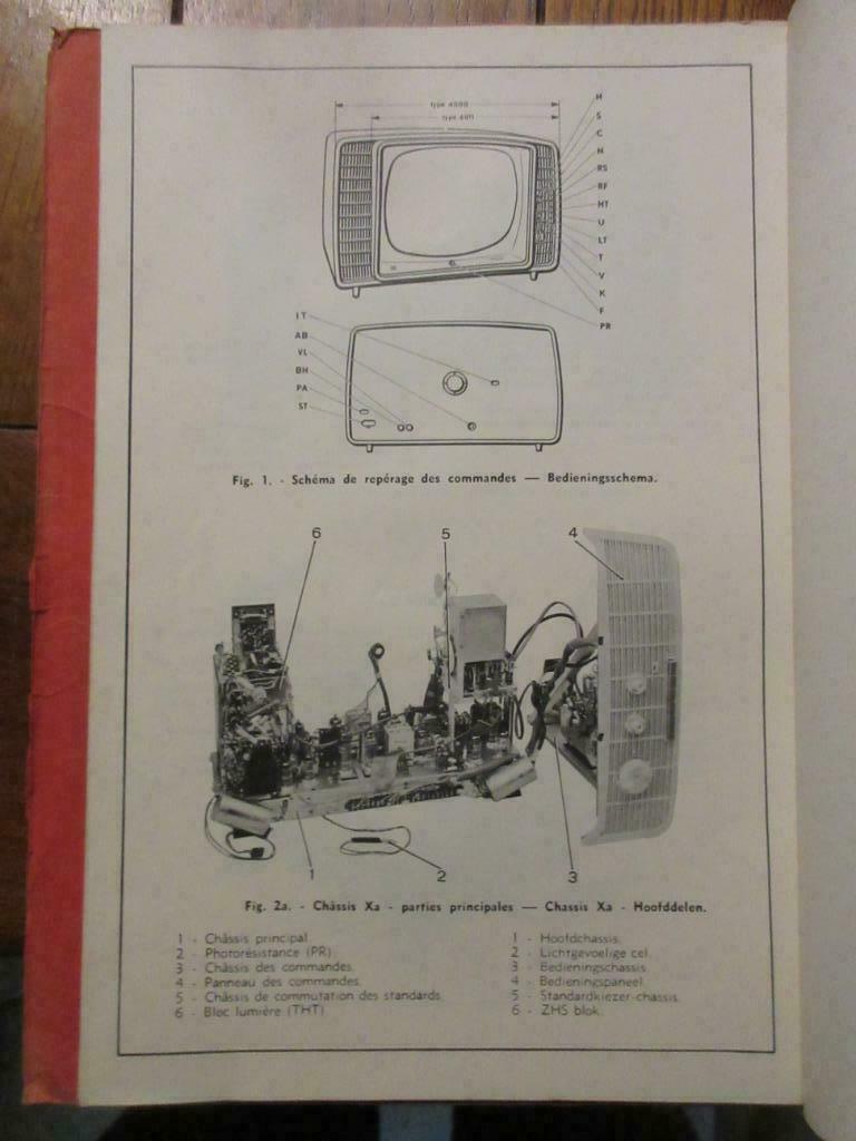 ACEC XA M522 Reparatiehandleiding chassis-tv, Ophalen of Verzenden, Gebruikt