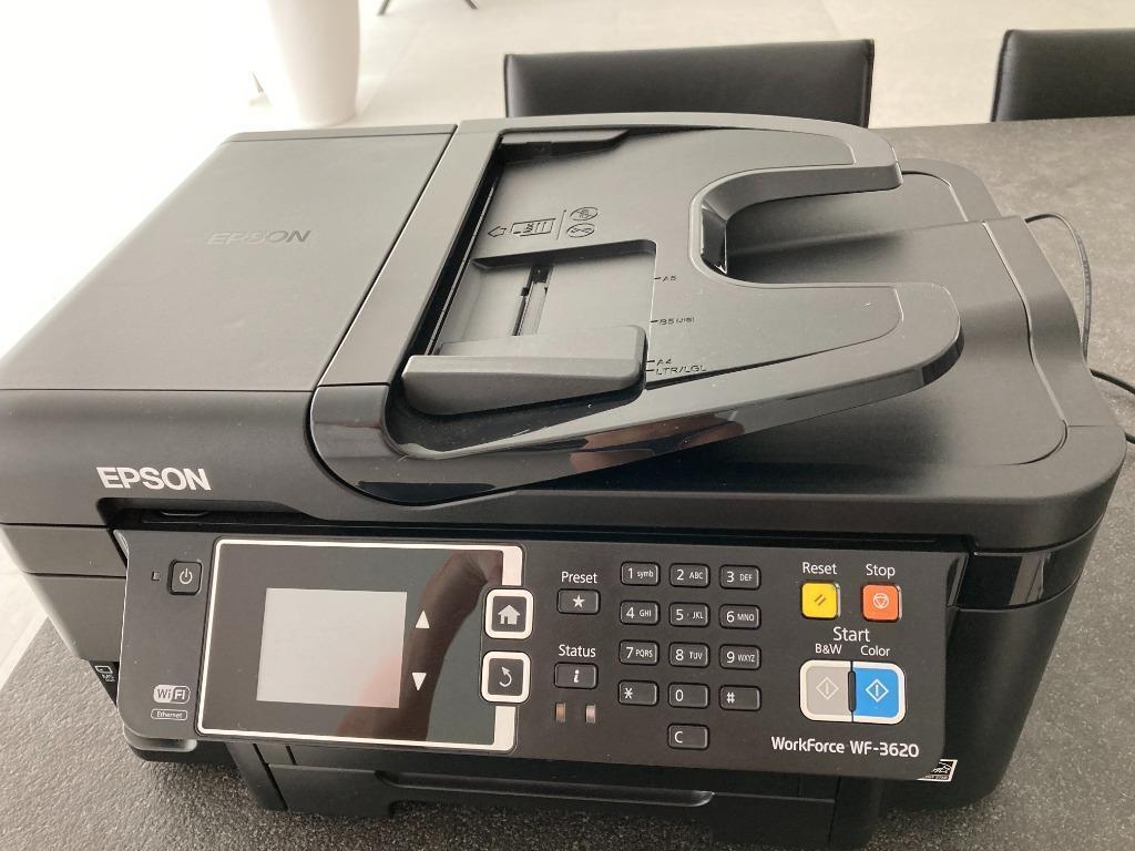 Epson all-in-one Printer, Computers en Software, Scanners, Gebruikt, Ophalen