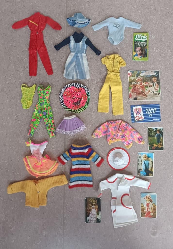 Vêtements vintage Sindy et Fleur, Enlèvement ou Envoi, Utilisé, Autres types