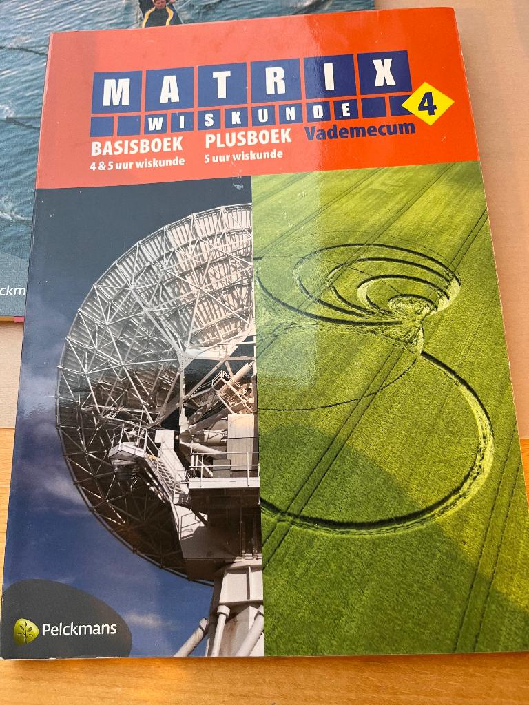 Matrix vademecum 4e middelbaar voor 4 en 5h wiskunde, Boeken, Ophalen, ASO, Wiskunde A, Nieuw