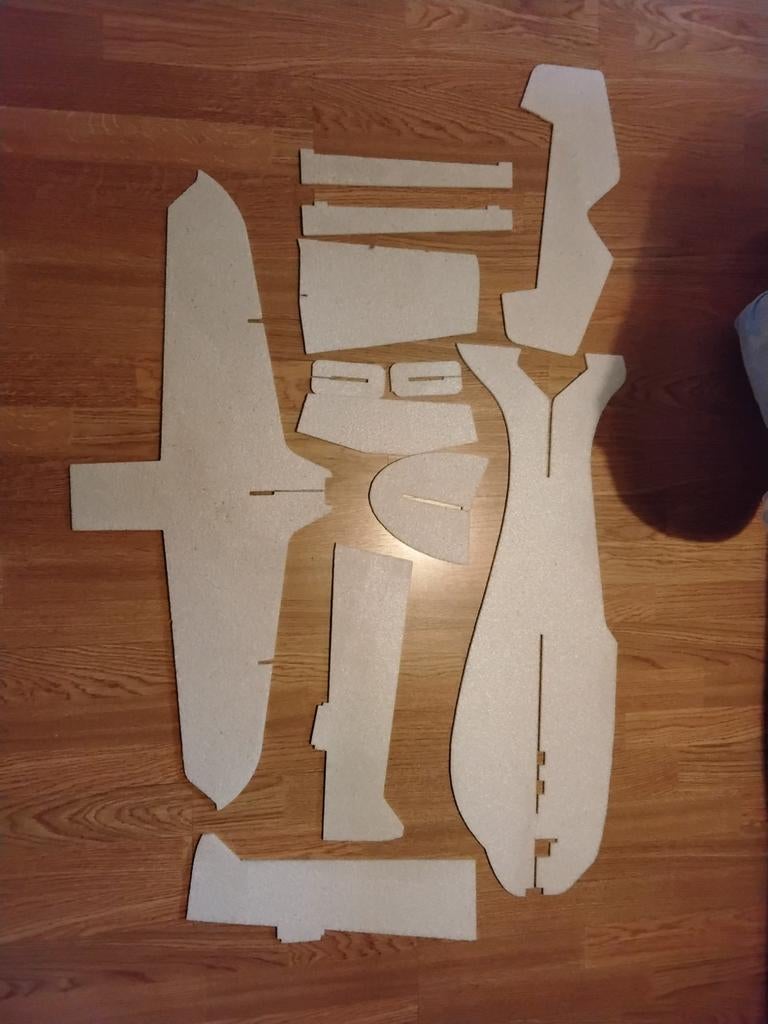 Kit progress en epp avion voltige 3D indoor neuf., Ophalen, Nieuw
