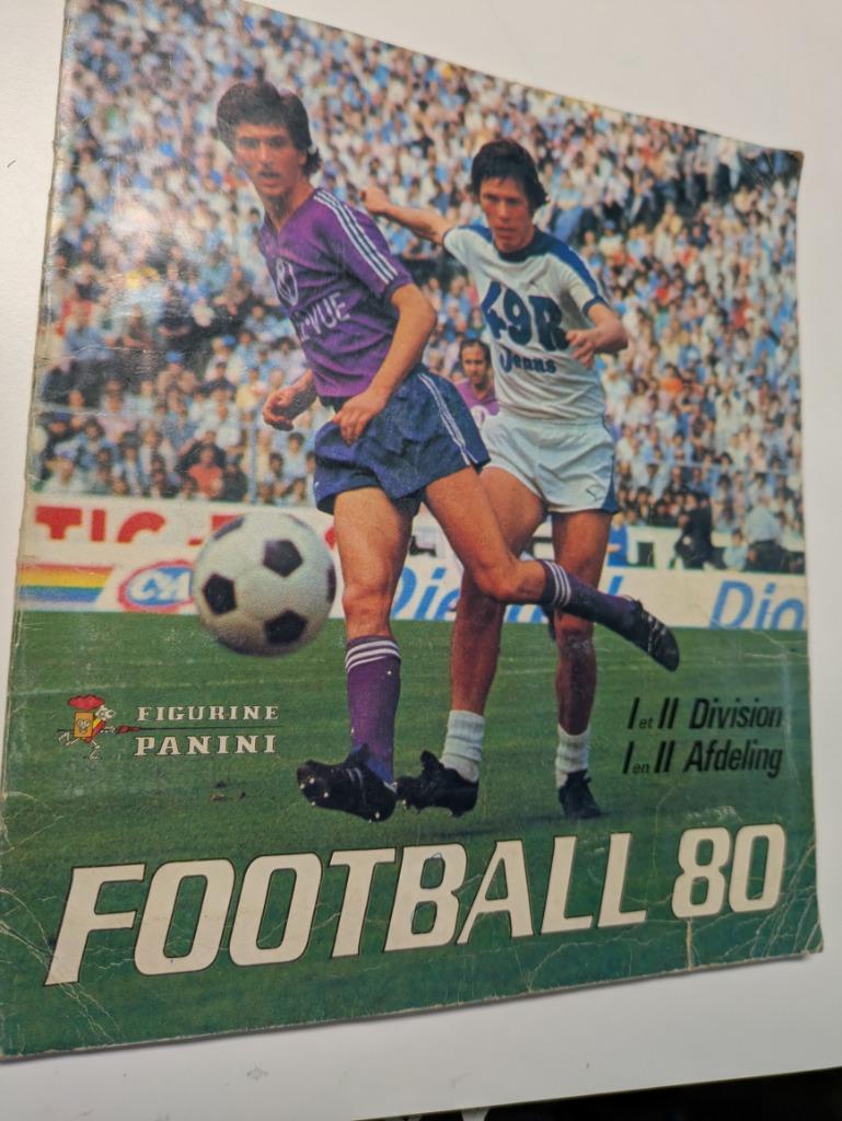 ALBUM AUTOCOLLANT PANINI FOOTBALL 80 ANNO 1980, Envoi, Autocollant
