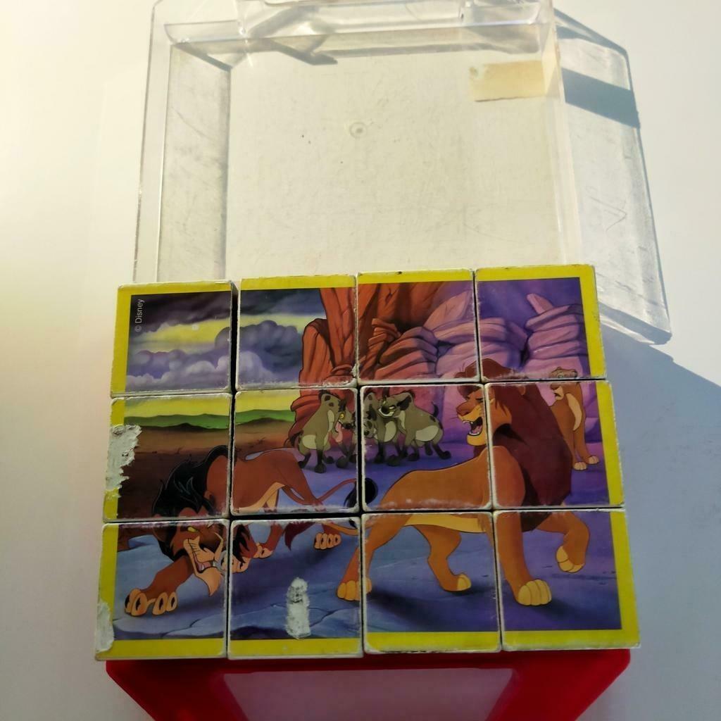 Disney Leeuwenkoning blokkendoos Lion King animatiefilm, Ophalen of Verzenden, Leeuwenkoning of Jungle Boek