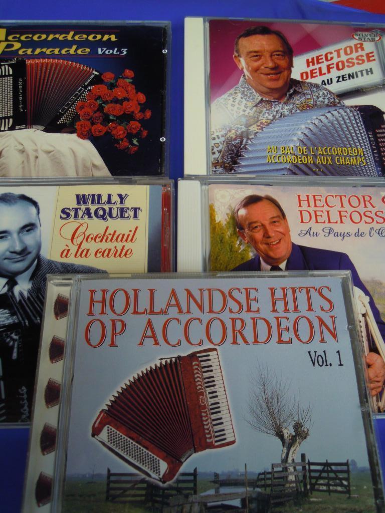 Accordeon cd's, Cd's en Dvd's, Ophalen of Verzenden, Zo goed als nieuw
