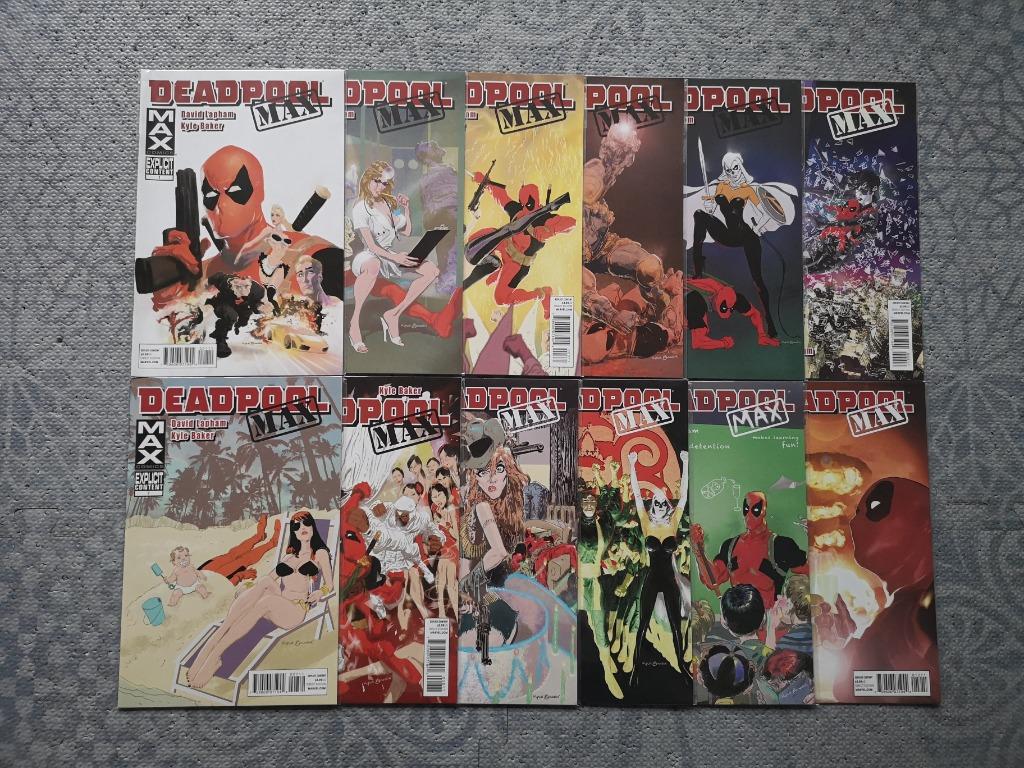 Deadpool MAX (vol.1) #1-12 (completed), Complete serie of reeks, Ophalen of Verzenden, Nieuw