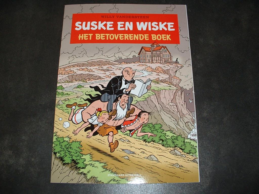 ik zoek stickers het betoverende boek van suske en wiske, Verzamelen, Ophalen of Verzenden, Nieuw, Strip of Tekenfilm