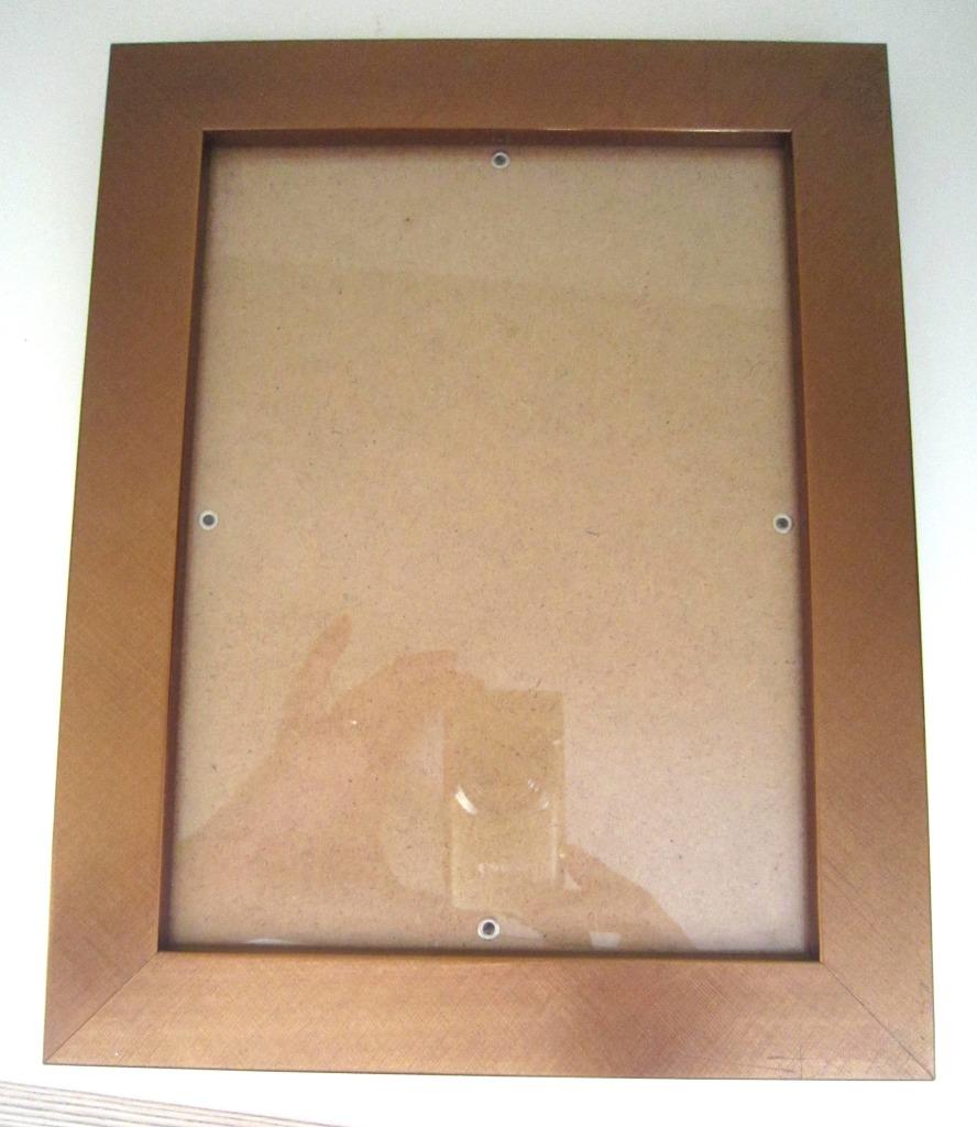 Cadre à poser façon métal  cuivré, Envoi, Utilisé, Moins de 50 cm