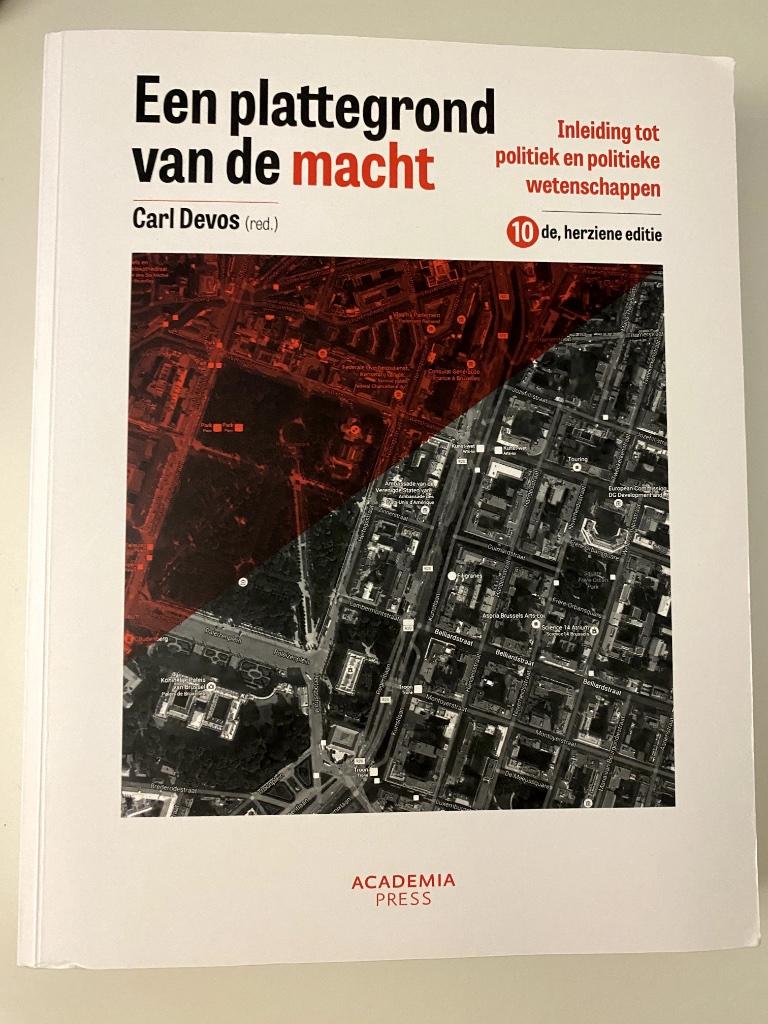 een plattegrond van de macht, Ophalen, Zo goed als nieuw, Hoger Onderwijs, Carl devos