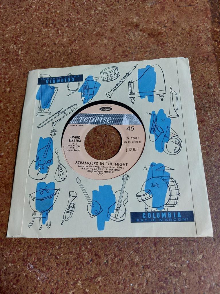 Frank Sinatra Strangers in the night, Cd's en Dvd's, Vinyl Singles, Ophalen of Verzenden, Gebruikt