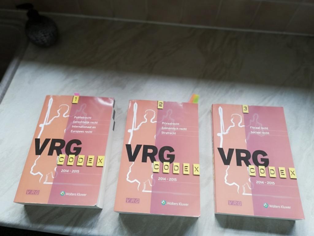 VRG-codex, Ophalen of Verzenden, Zo goed als nieuw, Hogeschool