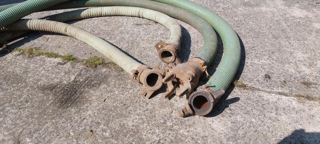 Tuyaux pour tonne a lisier, Ophalen