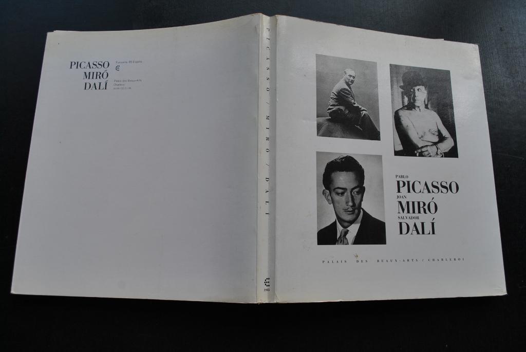 PABLO PICASSO JOAN MIRO SALVADOR DALI EVOCATIONS D'ESPAGNE, Enlèvement ou Envoi, Utilisé, Peinture et dessin