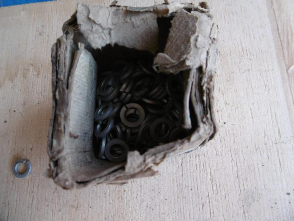 half doosje spanringen, rondellen, nieuw, Ophalen of Verzenden, Nieuw