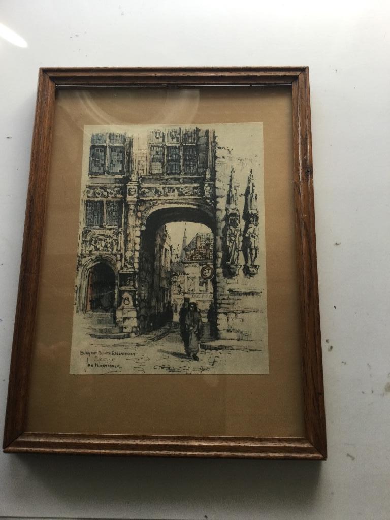 Lithographie de JAN KORTHALS, Antiek en Kunst, Ophalen of Verzenden