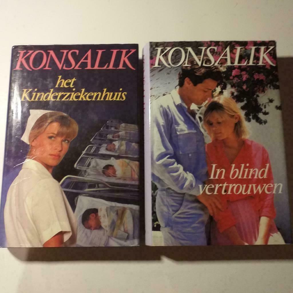 KONSALIK romans gebonden - 5 stuks in gelezen staat, Ophalen of Verzenden, Gelezen