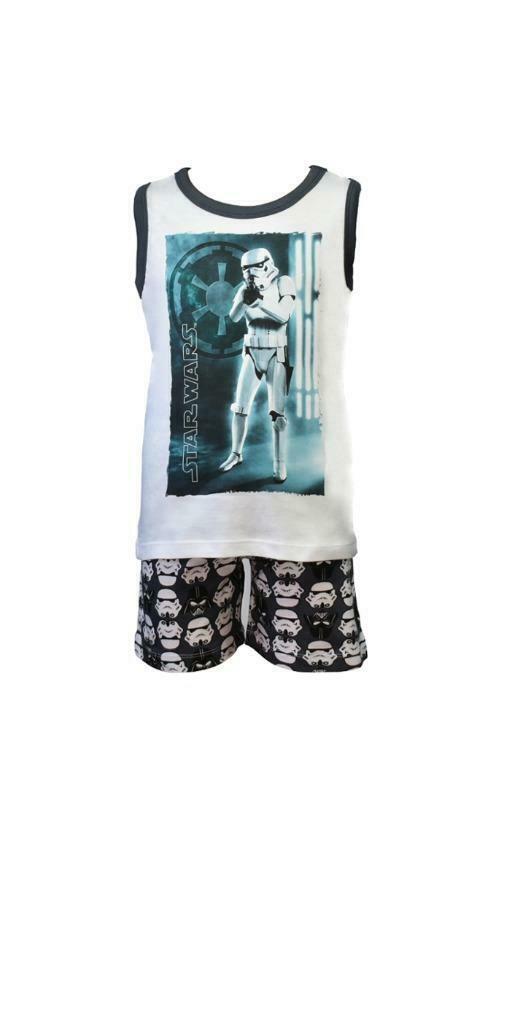 Pyjamas short Star Wars, neuf du 4 au 8 ans, Enlèvement ou Envoi, Neuf, Garçon, Vêtements de nuit ou Sous-vêtements