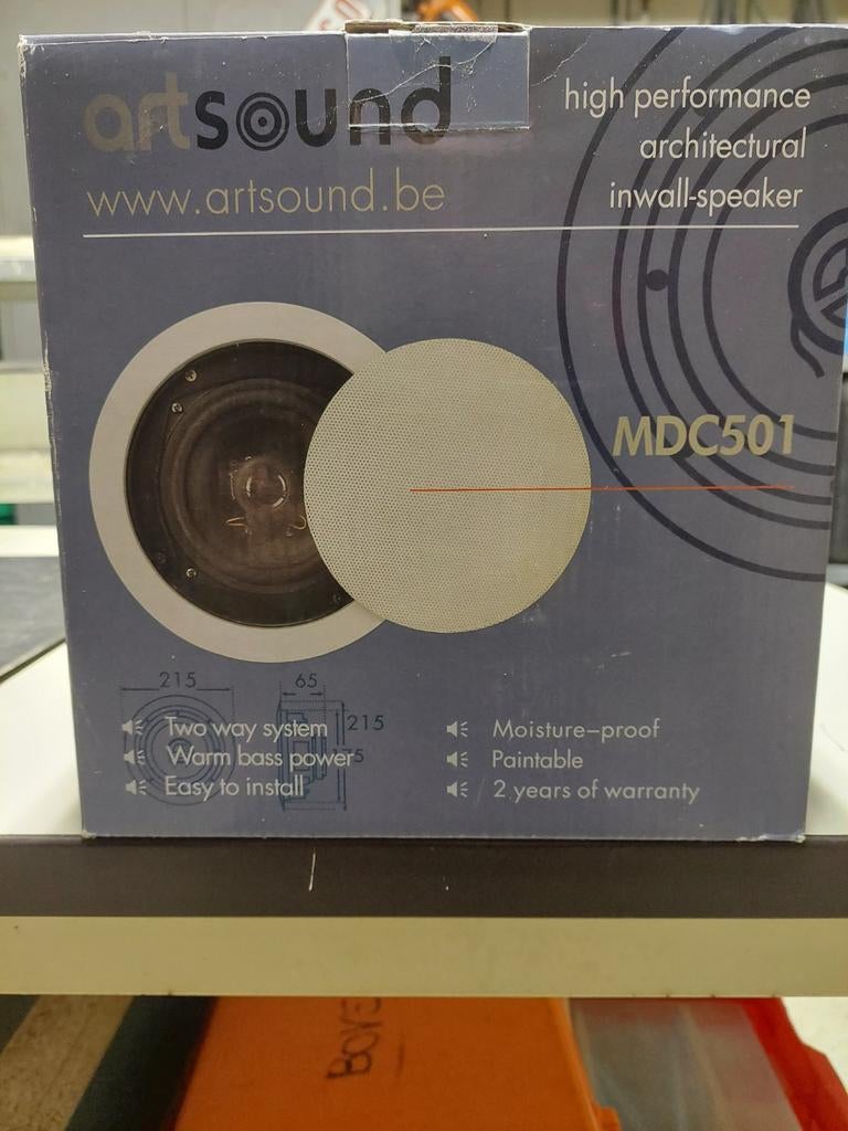 Artsound inbouw luidsprekers .inbouw diameter 175 mm ,, Enlèvement, Neuf