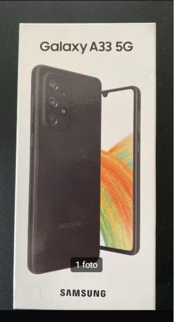 Samsung Galaxy A33 5G, Télécoms, Téléphonie mobile | Samsung, Neuf, Galaxy A, 128 GB, Sans abonnement, Écran tactile, Noir, Enlèvement