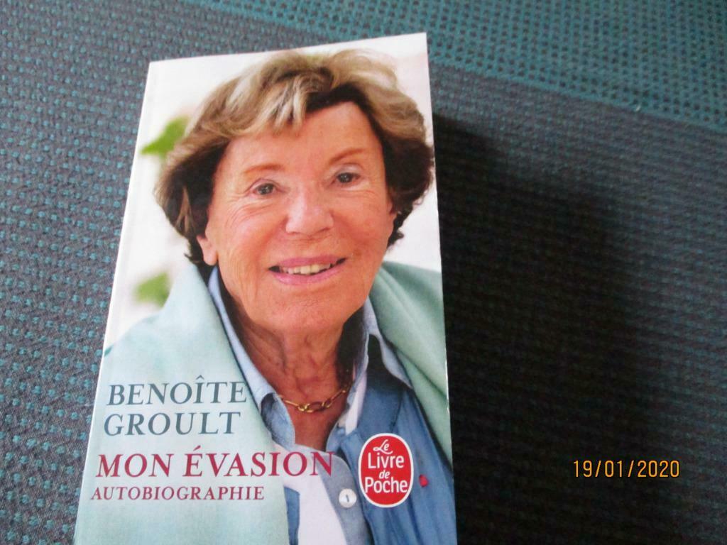 "MON EVASION". Benoîte GROULT. AUTOBIOGRAPHIE., Ophalen of Verzenden, Zo goed als nieuw, Overige